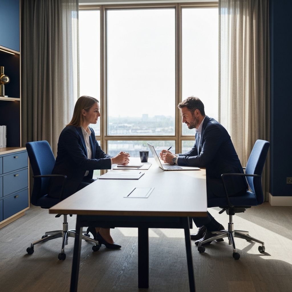 Blue Oak Consulting team in discussion